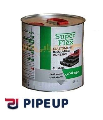 چسب مخصوص عایق الاستومری سوپرفلکس